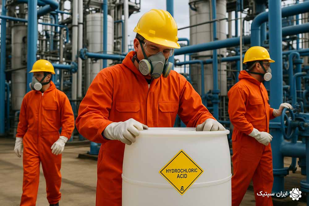 تولید اسید کلریدریک