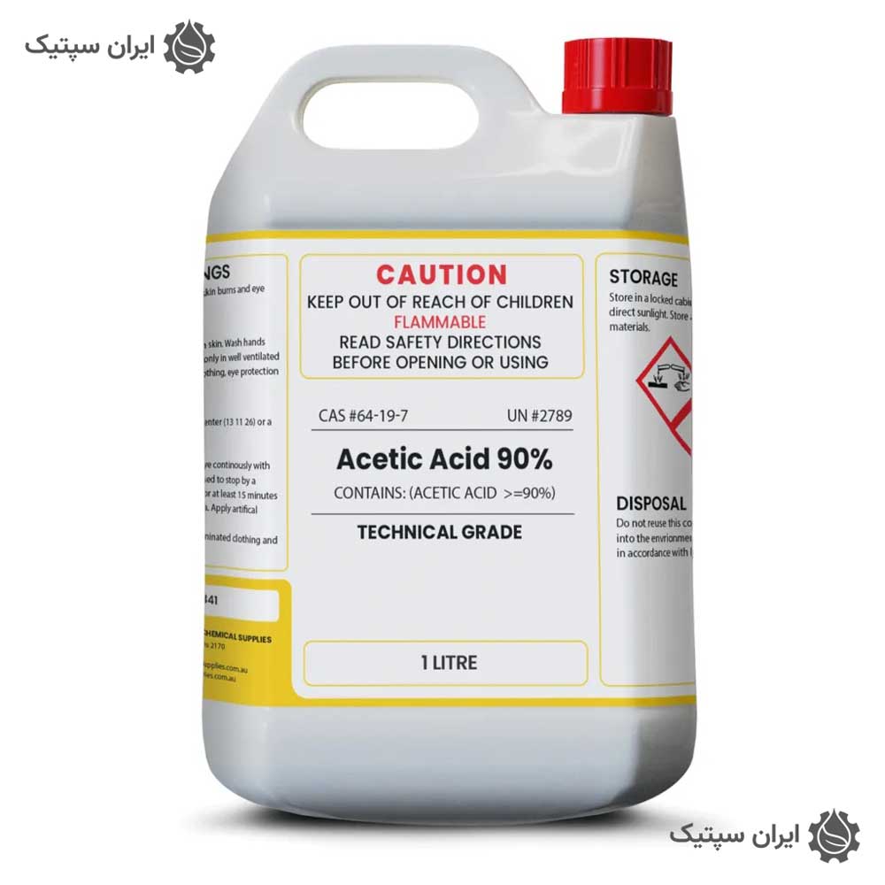 ذخیره و نگهداری اسید استیک