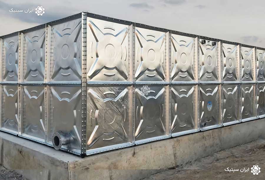 ساخت مخزن گالوانیزه