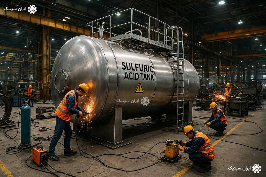 مخزن اسید سولفوریک