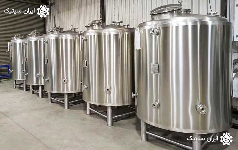 مشخصات فنی مخزن استیل