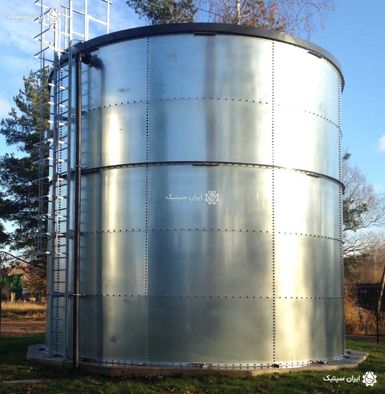 مشخصات فنی مخزن گالوانیزه