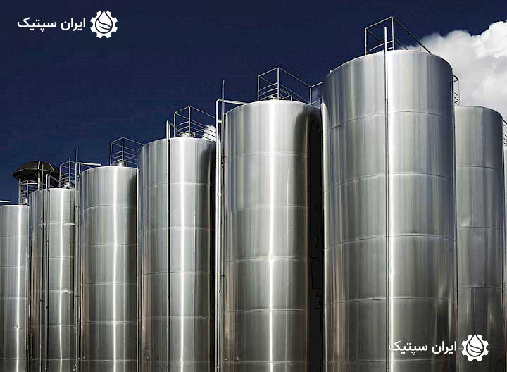 کاربردهای مخزن استیل