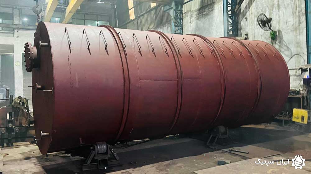 ساخت مخزن اسید اکریلیک